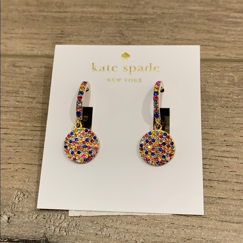 Kate Spade Shine on Pave Drop Ear